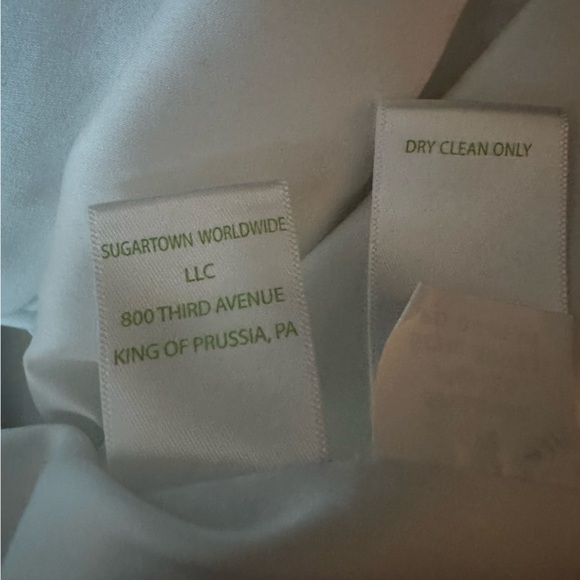 Lilly Pulitzer ~ Size 0 ~ Kylie Skirt Resort White/Gold Stripe Sateen Women's - Picture 9 of 9